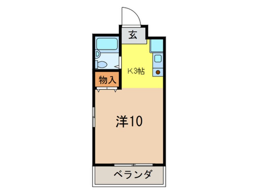 間取図 Residennce K･M　二号館