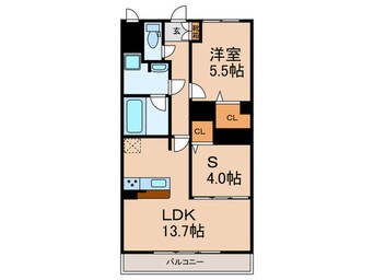 間取図 仮)中島様マンション