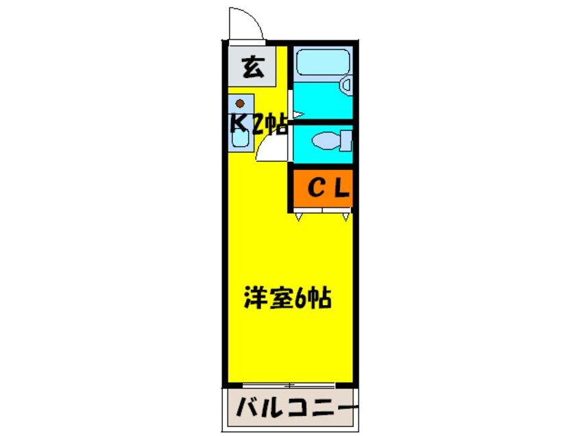 間取図 ヴィラＮＳⅡ