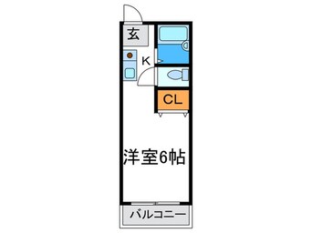 間取図 ヴィラＮＳⅡ