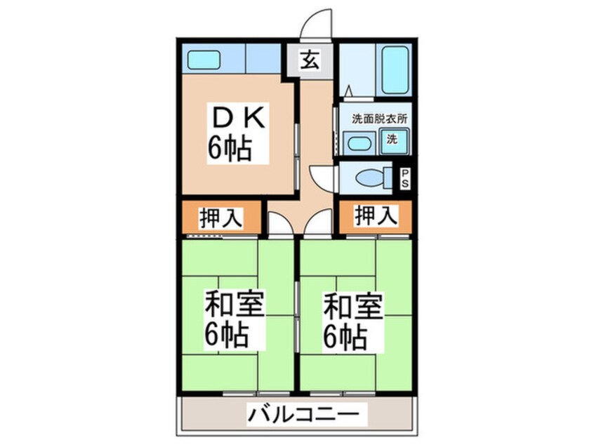 間取図 ヒルサイドスクエア