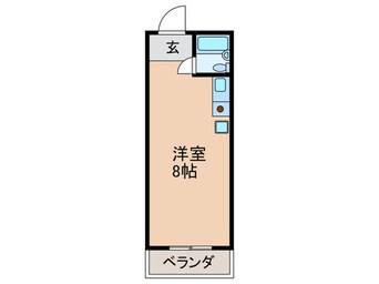 間取図 サード扇町