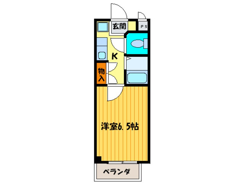 間取図 ドミノ建仁寺