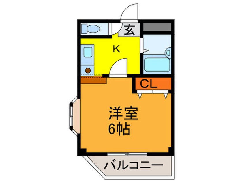 間取図 ＣＨＡＲＭＥＣＯＵＲＴ