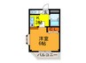 ＣＨＡＲＭＥＣＯＵＲＴ 1Kの間取り