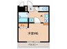 ＣＨＡＲＭＥＣＯＵＲＴ 1Kの間取り