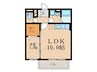 エミネンス榎坂 1LDKの間取り