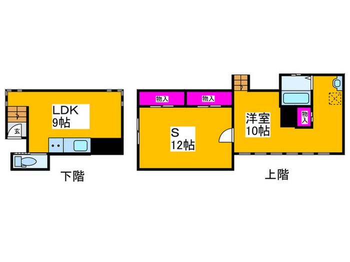 間取り図 サンコート２１