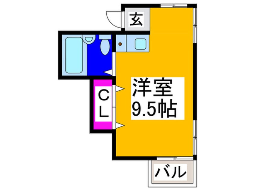 間取図 サンコート２１