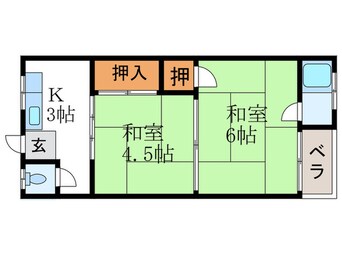 間取図 第２永井荘