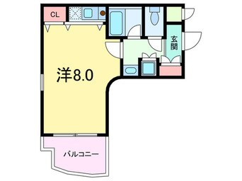 間取図 Ｐｅｒｌｅ芦屋