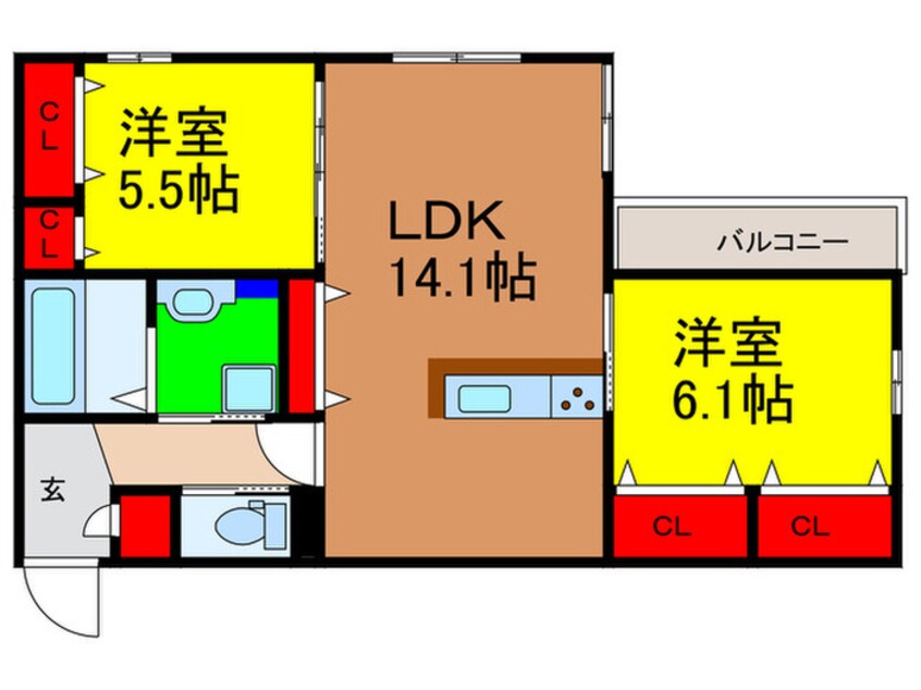 間取図 Repos