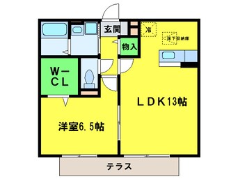 間取図 シャイニ－パ－ク
