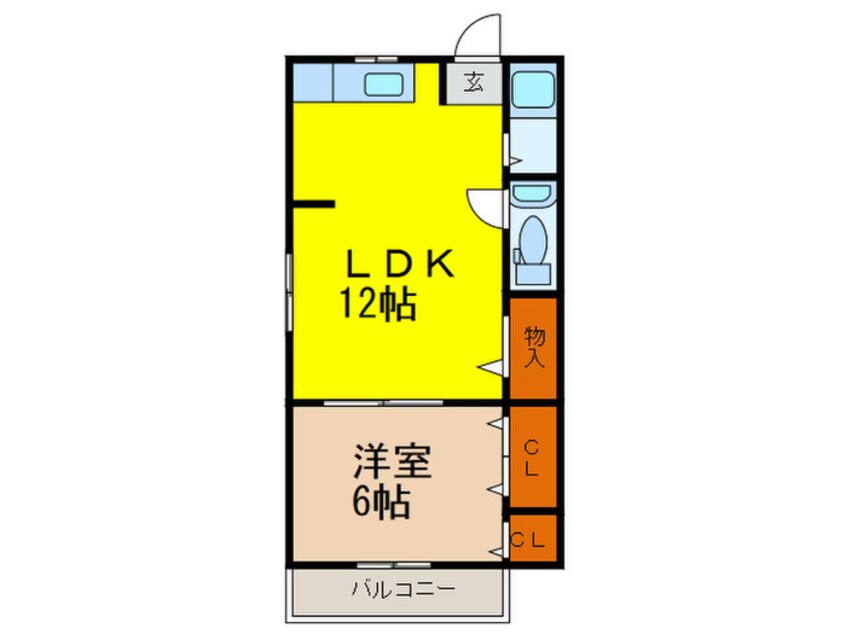 間取図 Ｃｉｔｙ花屋敷