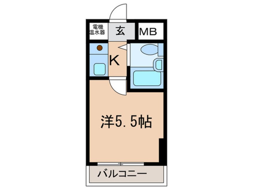 間取図 コ－ワ伊丹