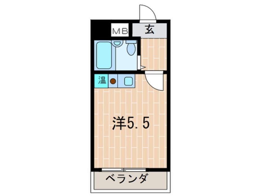 間取図 コ－ワ伊丹