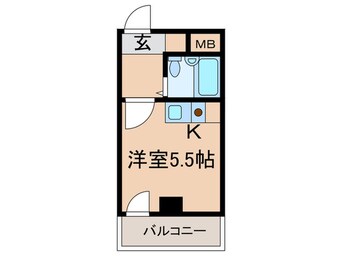 間取図 コ－ワ伊丹