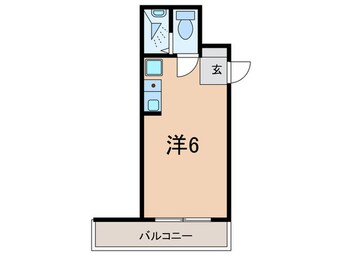 間取図 モンシャンブル本山