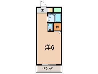 間取図 モンシャンブル本山