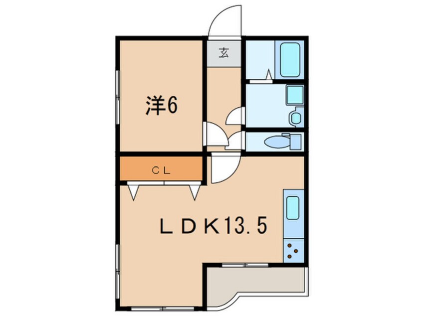 間取図 ときわハイツ