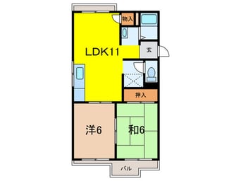 間取図 ファミール御影