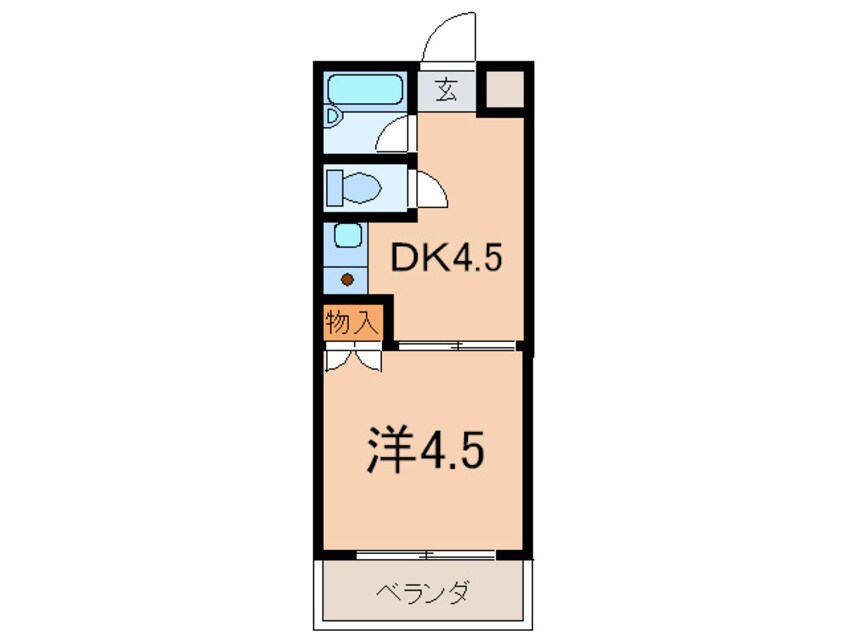 間取図 エクセレント甲子園七番館