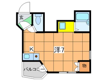 間取図 アビタ小橋