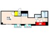 アビタ小橋 1Rの間取り
