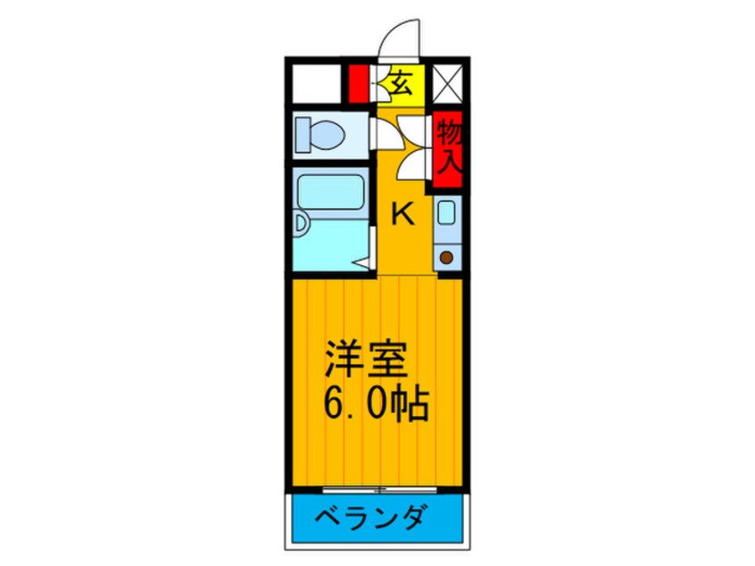 間取図 共栄ハイツ第５