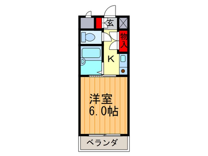 間取り図 共栄ハイツ第５