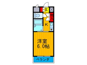 間取図 共栄ハイツ第５