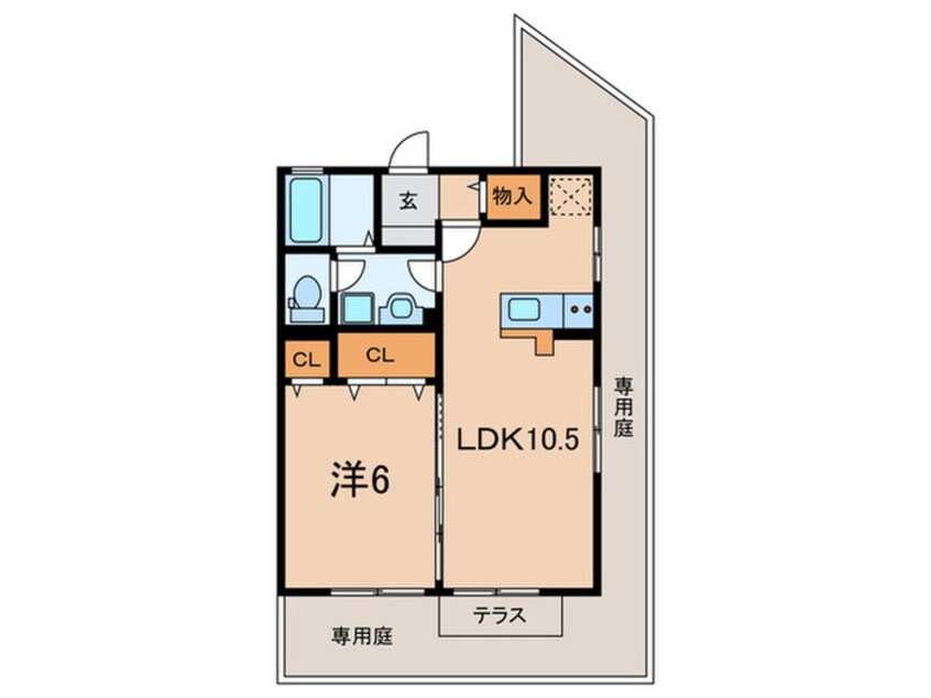 間取図 グランコントゥ－ルＣ棟