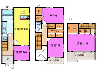 間取図 堺区宿屋町西一丁目戸建て