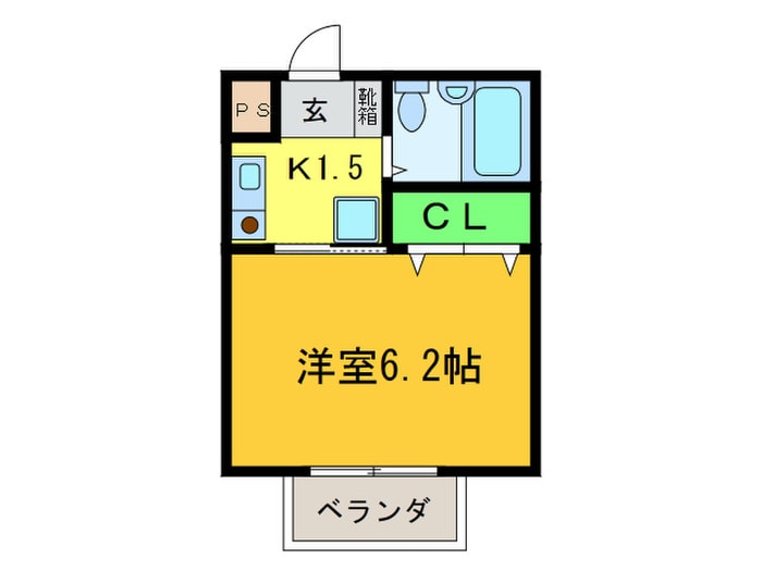 間取り図 ラフィネＫＵＢＯ