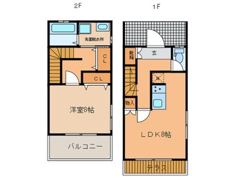 間取図 レゾネイトⅡ