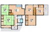 寝屋川市太秦中町戸建 5LDKの間取り