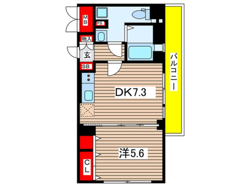 間取図 アテナリ－右京