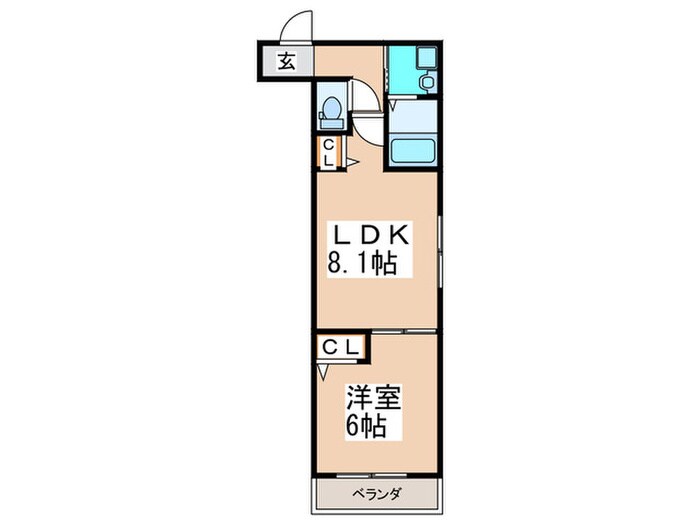 間取り図 フジパレス中野