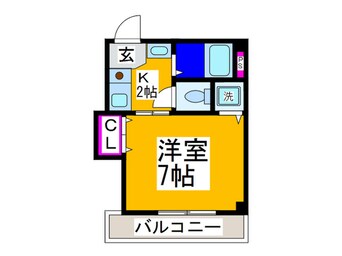 間取図 メープルコート