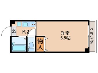 間取図 エバ－グリ－ンヴィラ吉祥院