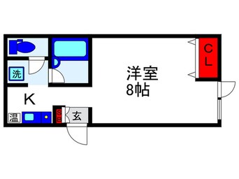 間取図 フオンテ－ヌ曽根