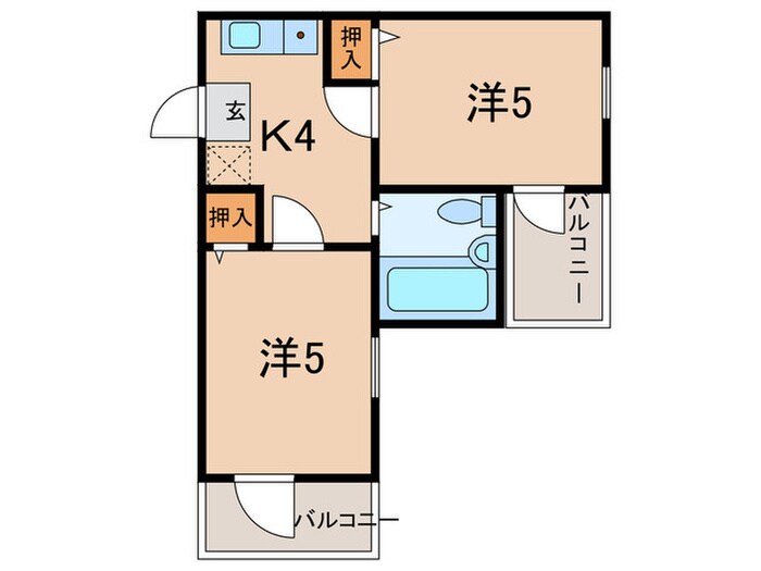 間取り図 セレーノ門戸