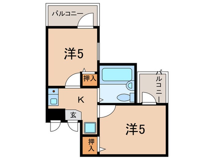 間取り図 セレーノ門戸