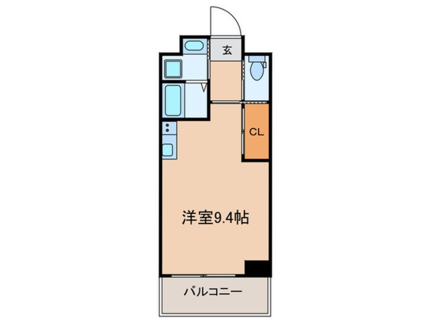 間取図 JJCOURT磯路3