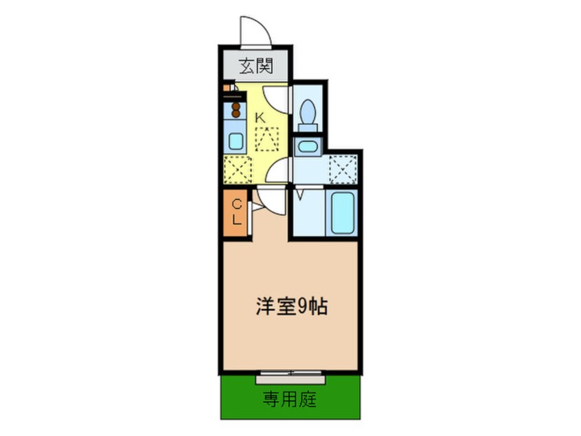 間取図 ファシルカワトⅡ