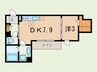 Ａｕｄｒｅｙ 1DKの間取り