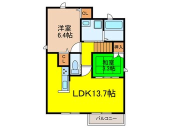 間取図 マ・メゾン南花屋敷