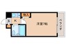 プレステ－ジ岩本 1Kの間取り