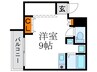 Ease大宮 1Rの間取り