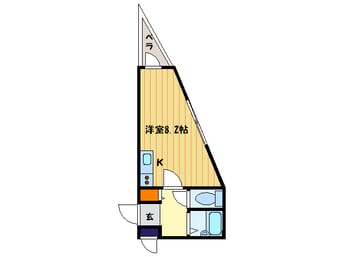 間取図 サンプラザ三越